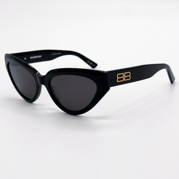 NEW BALENCIAGA SUNGLASSES BB0270S 001 BLACK WOMEN EYEWEAR main image 4